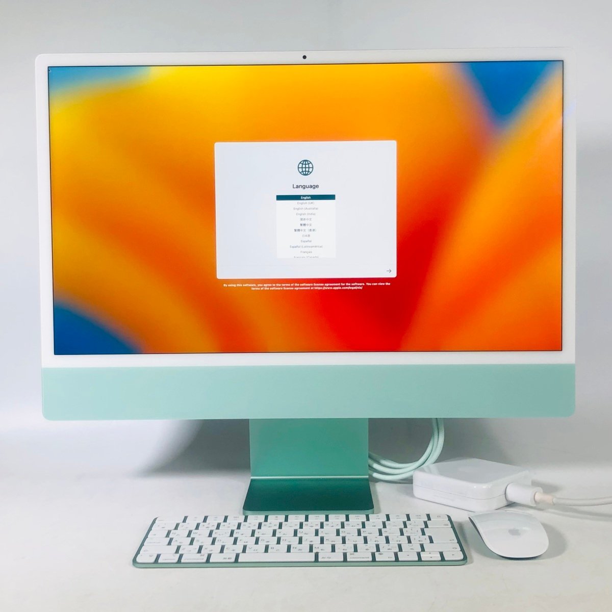 iMac 24インチ Retina 4.5Kディスプレイモデル MJV83J/A グリーン