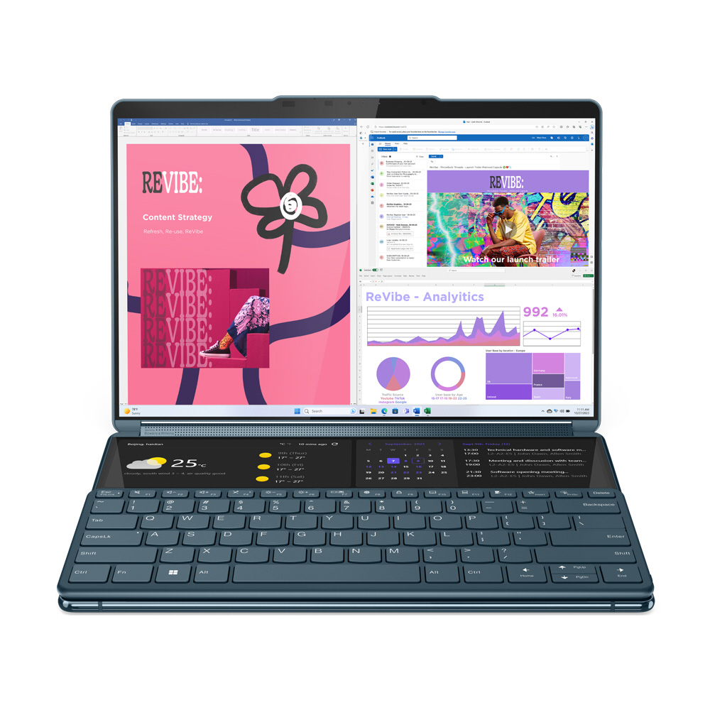 Lenovo Yoga Book 9i Gen 8 82YQ004KJP タイダルティール